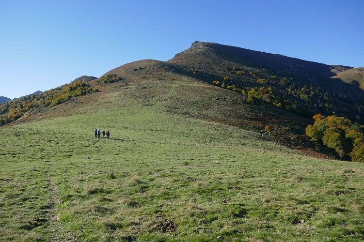 randonnée direction le Mont Fourcat
