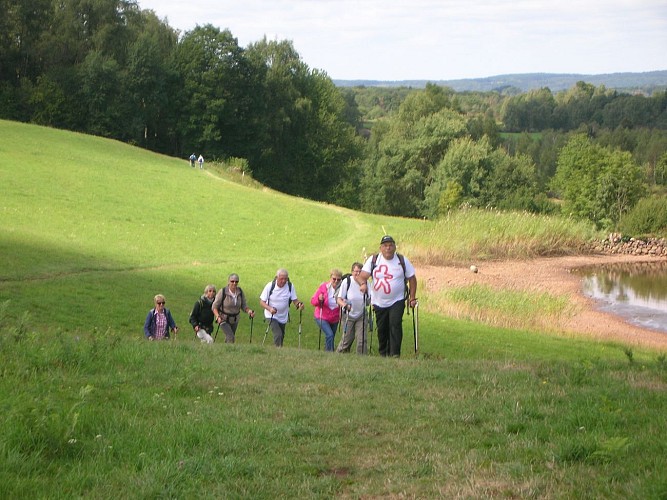 Circuit pédestre  " Le sentier des Epoissets" - Ecromagny - Vosges du sud