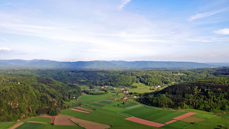 Circuit pédestre "La croix des Danses" - Saint-Bresson - Vosges du sud