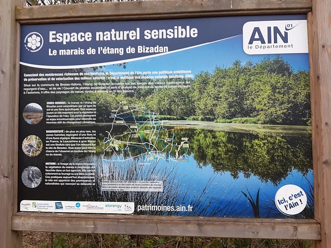 Etangs de Bizadan et de But hiking trail - Voie royale