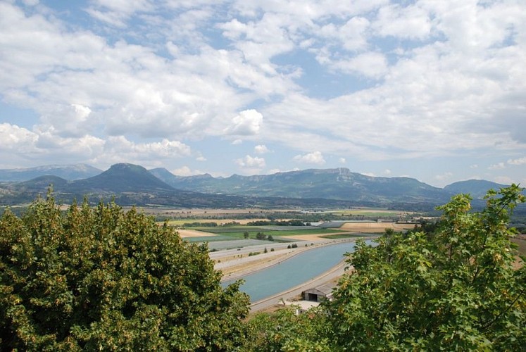 Vue sur la Durance