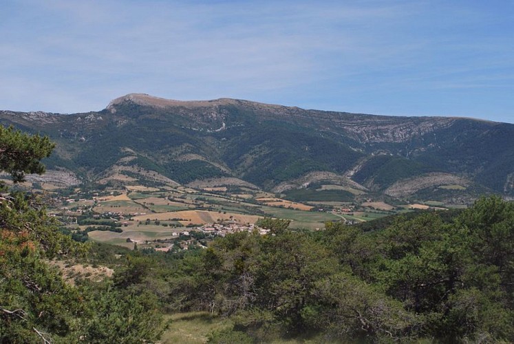 Vue dégagée sur le Serrois