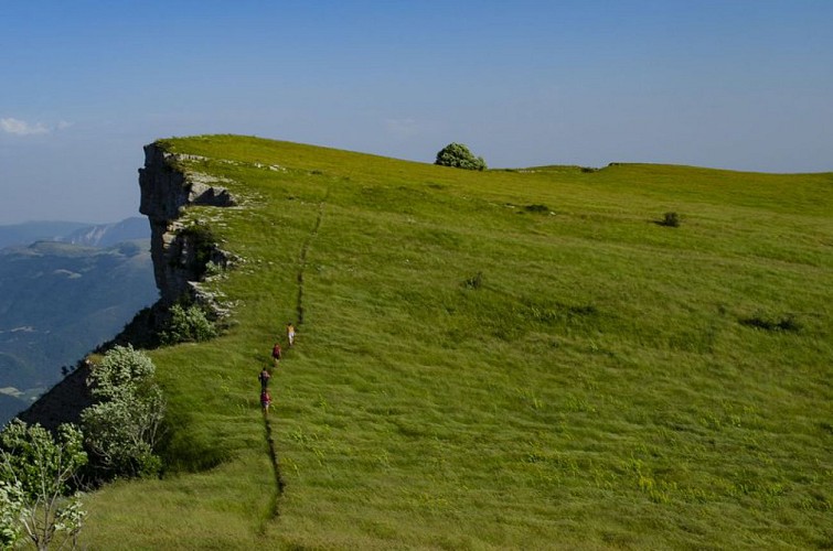 Ascension de la montagne de Chamouse