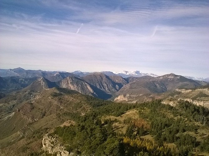 Panorama sur les Monges