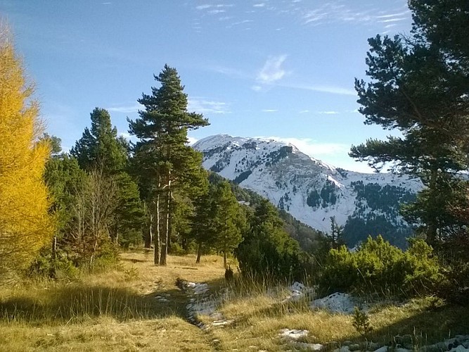 Sentier du lac des Monges