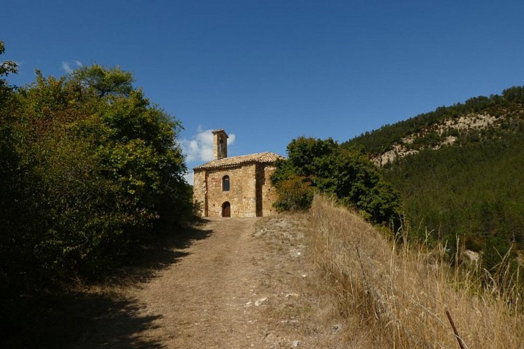 Arrivée à la Chapelle St Cyrice