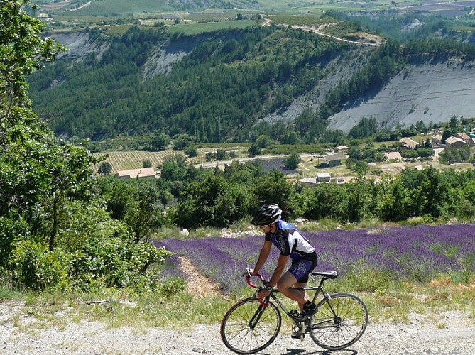 Col de Soubeyrand depuis St Sauveur Gouvernet