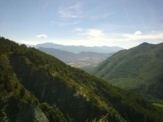 Les pentes du Montserieux