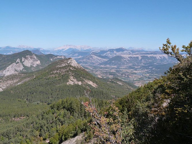 Panorama depuis la Montagne de Chabre