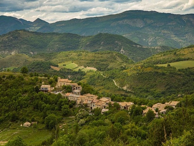 Panorama sur Eourres