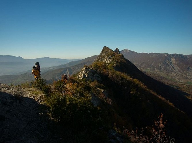 Incroyable vue sur les Pays du Buëch et le Sisteronais