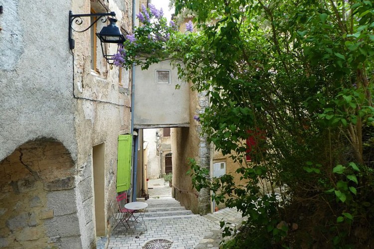 Les ruelles du village d'Orpierre