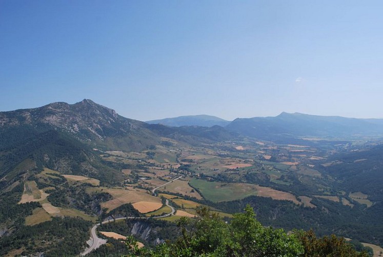 Vue panoramique sur le Rosanais