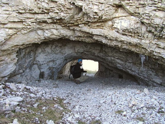 Trou dans la roche