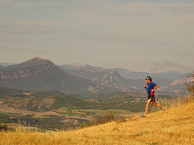 Running panoramique en crête