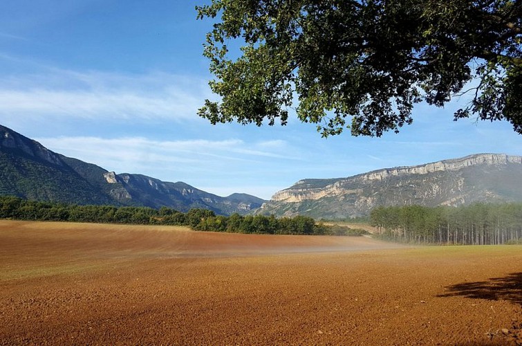 Belle vue dégagée sur le Serrois