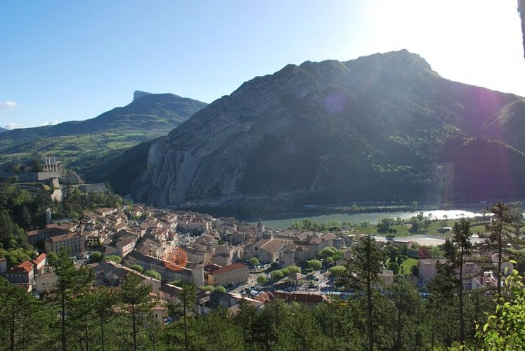 La Durance et Sisteron