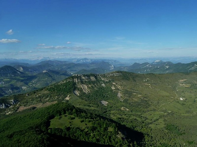 Vue panoramique depuis le sommet