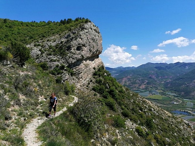 Vue sur la vallée de la Durance