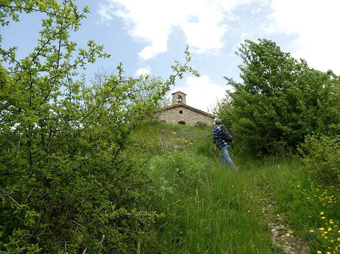 Montée vers la chapelle