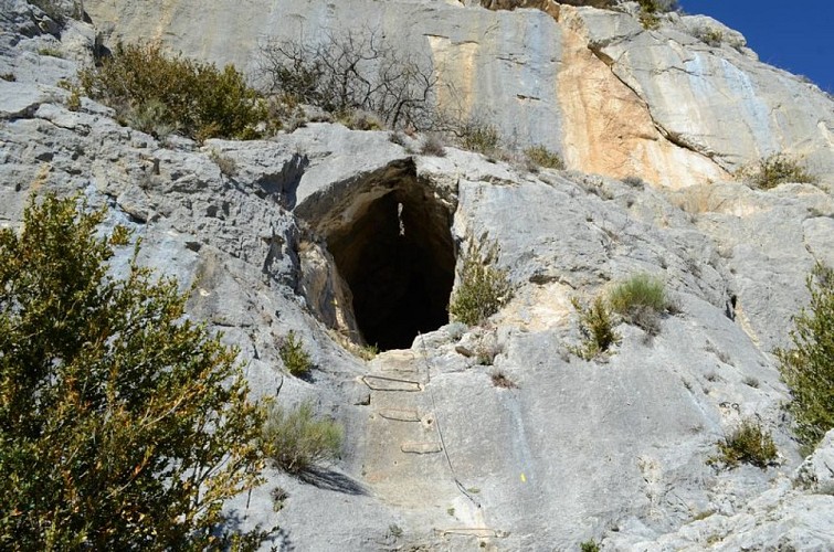 Vue sur le trou de l'Argent