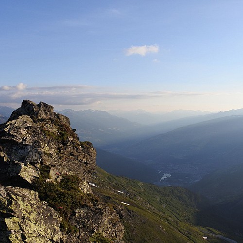 Der Weg des Mont-Blanc