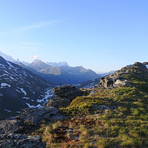 Der Weg des Mont-Blanc