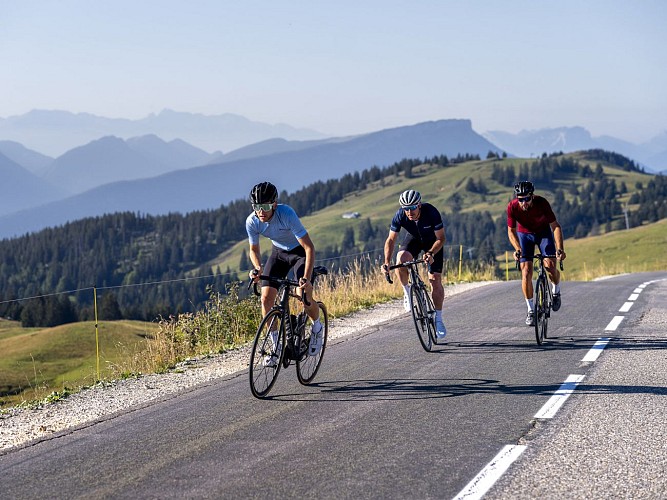 Traversée du Semnoz - itinéraire cyclo_Annecy