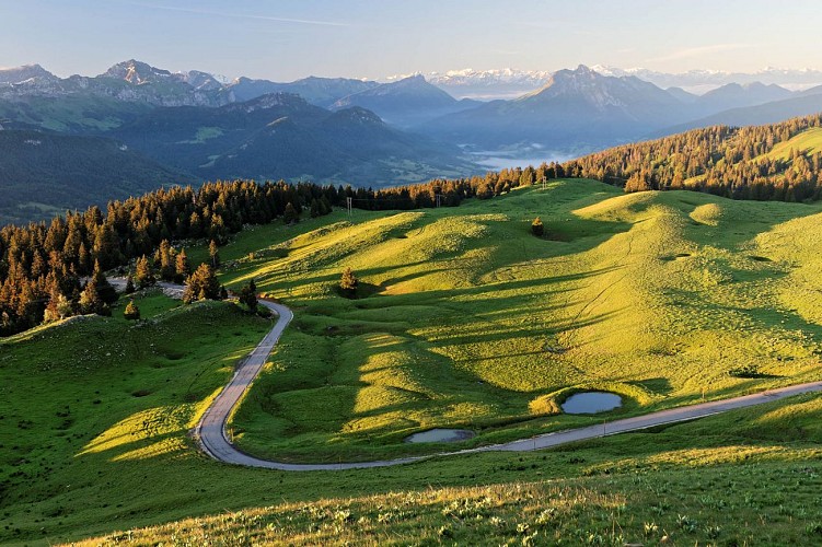 Traversée du Semnoz - itinéraire cyclo