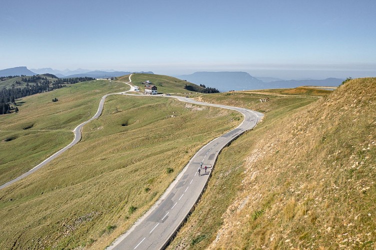 Traversée du Semnoz - itinéraire cyclo_Annecy
