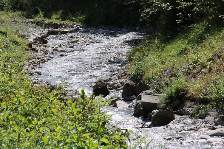 Walking itinerary: Sentier de Lornaz