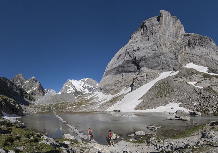 Lac des Vaches et col de la Vanoise