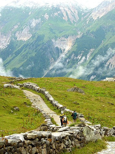 Lac des Vaches et col de la Vanoise