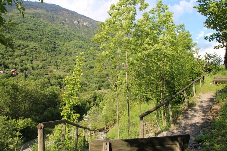 Le village de Villarnard par les Chavonnes