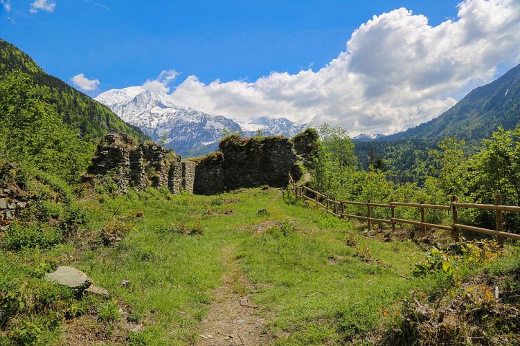 Mountainbike-Strecke: Burgruine Saint-Michel