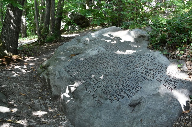 Roches du Père la musique 