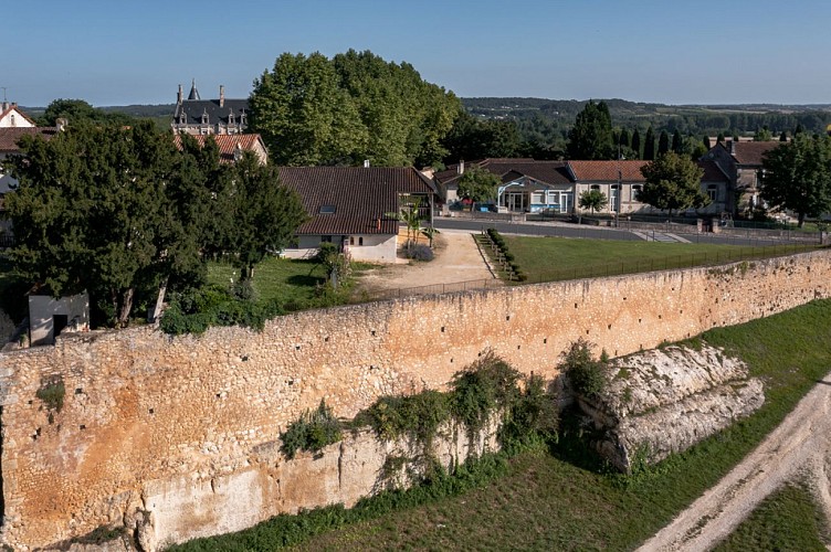 Saint-Aulaye aérien