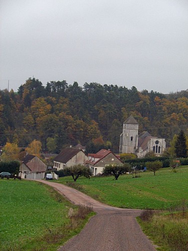 Le village de Gy-l'Évêque