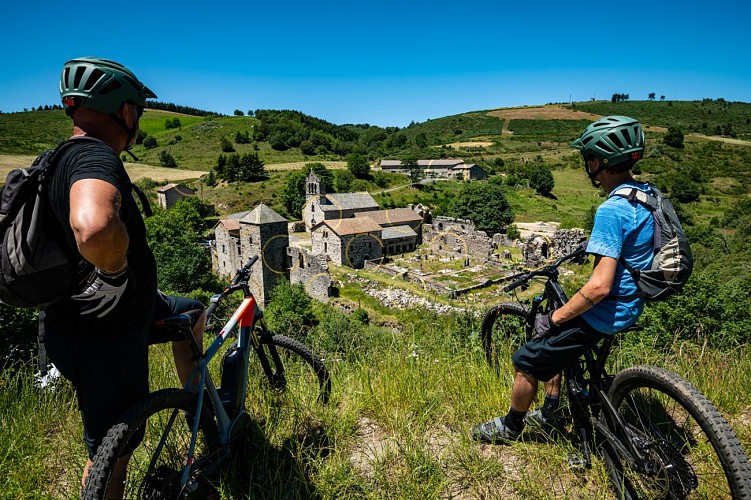 La Grande Traversée de l'Ardèche à VTT