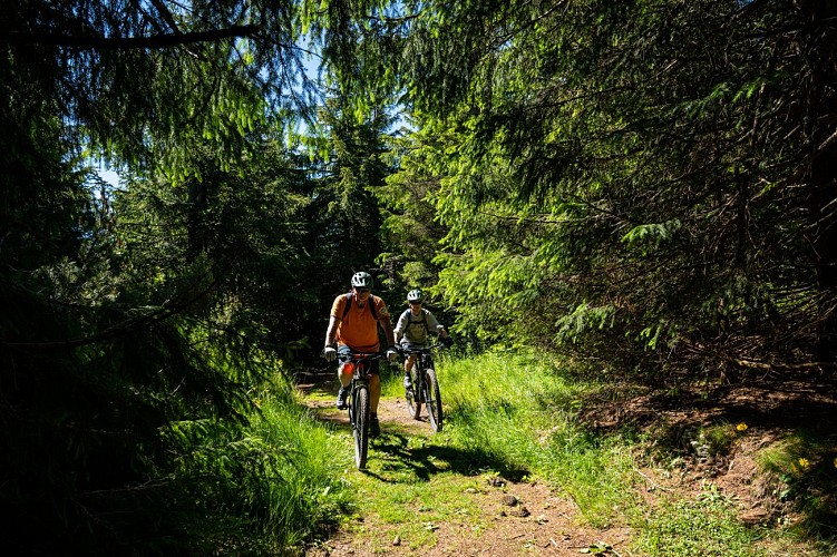 La Grande Traversée de l'Ardèche à VTT