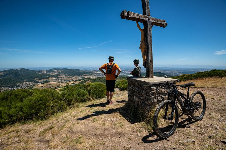 La Grande Traversée de l'Ardèche à VTT