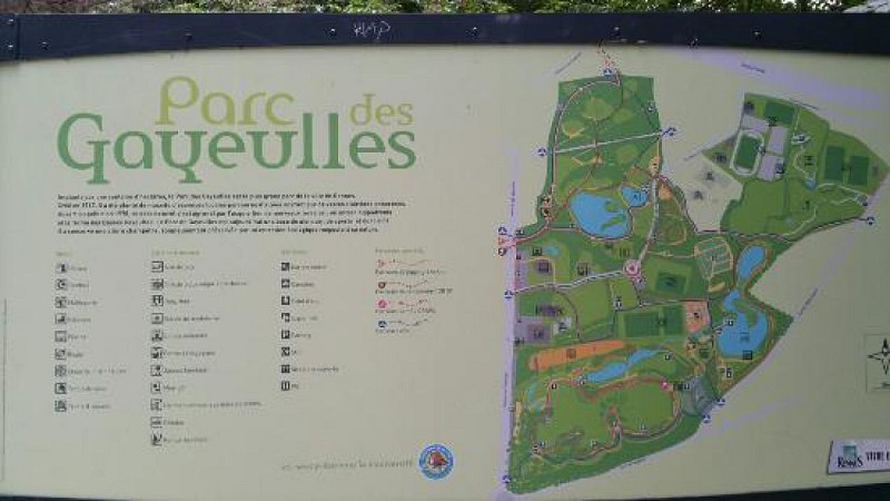 RENNES Les Gayeulles et partie circuit louvries ALM