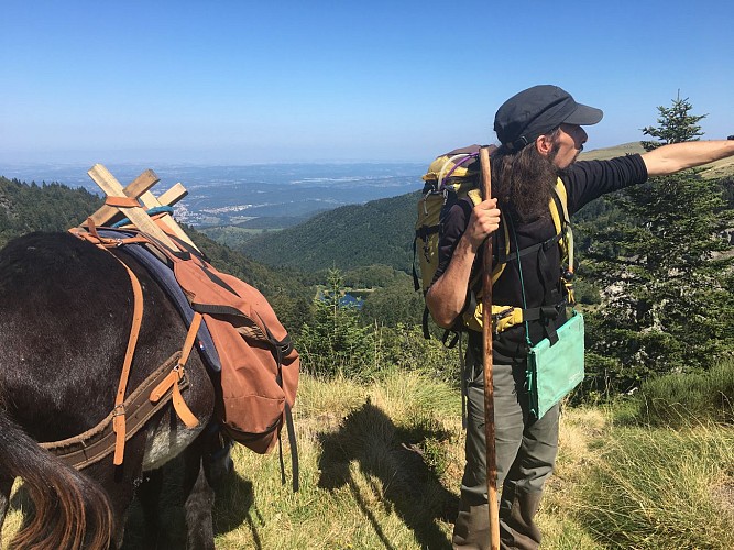 point de vue crêtes du TAULAT