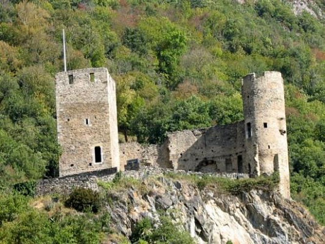 Balade Châteaux Sainte Marie 