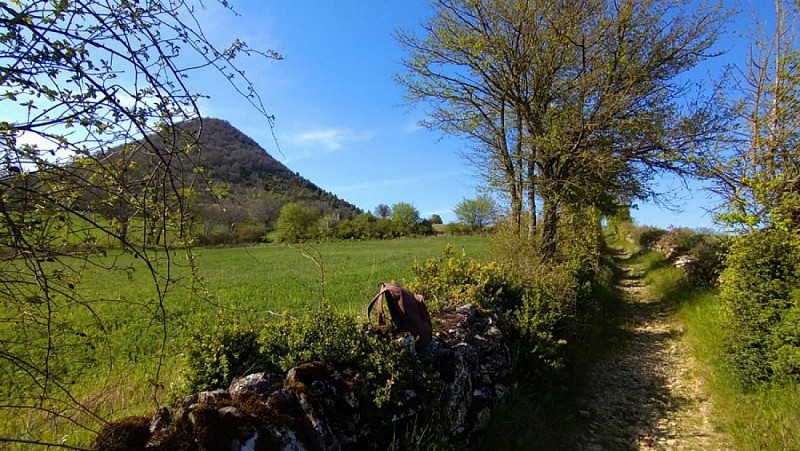 Sur la drailhes en direction du St-Alban