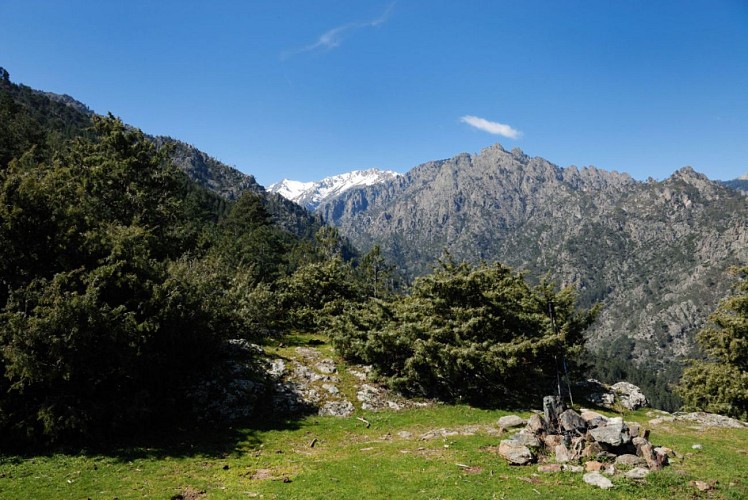 Corse- Région Cortenais- Promenade Punta di u Corbu (Mare e Mare) [mars 2011]