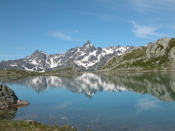 Wandeling naar Les Sept Laux