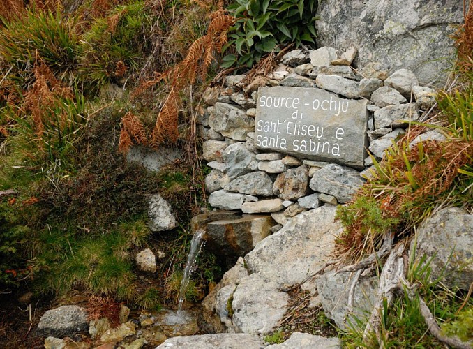 Corse- Région Cortenais/Venachese- Bergeries Coda a u Pratu [octobre 2012 pour cette trace]