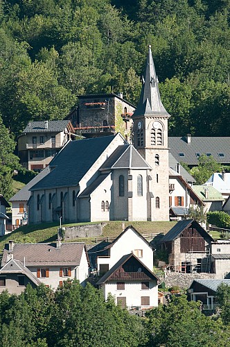 Allemond village >  le Clot - Hiking