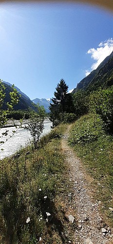 De Lanchâtra waterval - wandeling vanuit Plan du Lac_Saint-Christophe-en-Oisans